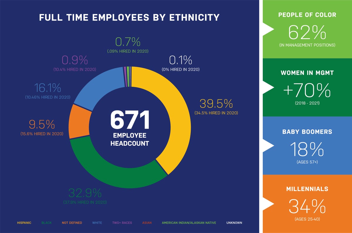 TSG Full Time Employees Demographic Data